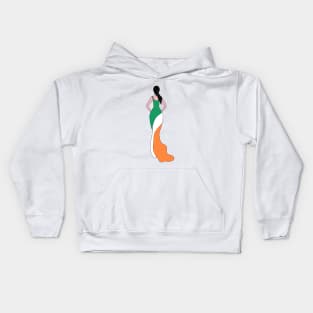 Ireland Woman Kids Hoodie